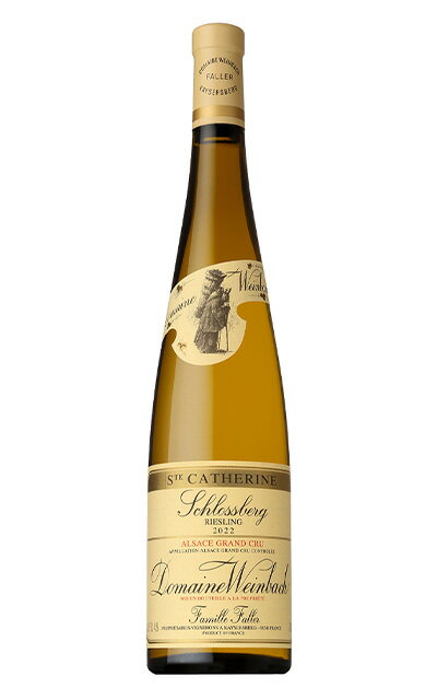 Rakuten - リースリング グランクリュ シュロスベルク キュヴェ サント カトリーヌ 2022 ドメーヌ ヴァインバックRIESLING GRAND CRU SCHLOSSBERG CUVEE SAINTE CATHERINE 2022