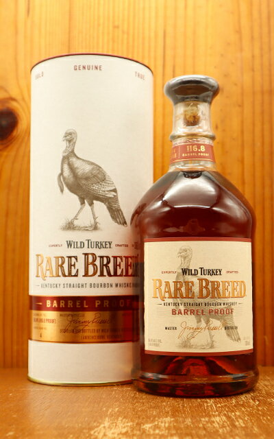 ワイルドターキー レアブリード ケンタッキー ストレート バーボン ウイスキー 700ml 58.4％WILD TURKEY RARE BREED KENTUCKY STRAIGHT BOURBON WHISKY 700ml 58.4%