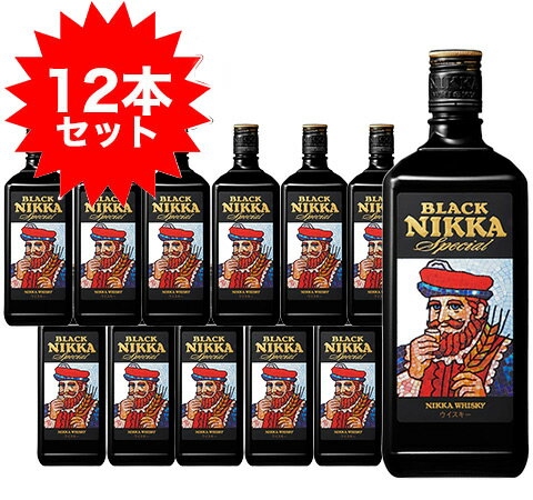 【 送料無料 12本セット 正規品 】 ブラックニッカ スペシャル 720ml×12本 ケース [12本入り] ニッカウイスキー ジャパニーズ ウイスキー 720ml 42％BLACK NIKKA SPECIAL NIKKA WHISKY JAPANESE WHISKY 720ml 42%