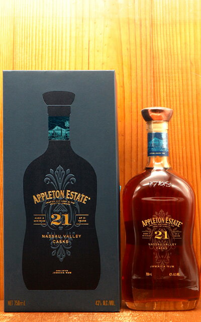 【正規品 箱入】アプルトン エステート 21年 ジャマイカ ラム ジャマイカラム 750ml 43%APPLRTON ESTATE AGED 21 YEAR JAMAICA RUM 750ml 43%
