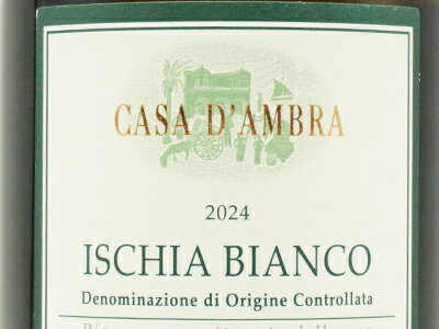 �������� �ӥ��� 2024 ������ ����֥鸵�� DOC�������� �ӥ��� ������ �����ꥢ��磻�� �磻�� �ɸ� 750mlCASA D'AMBRA Ischia Bianco DOC 2024