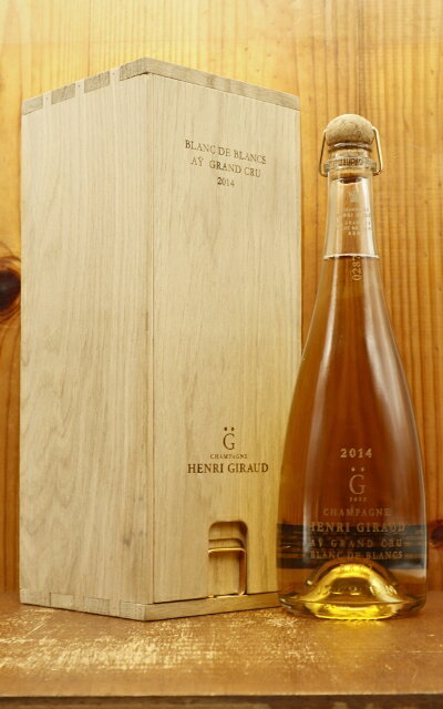 【豪華木箱入】アンリ ジロー アイ グラン クリュ ブラン ド ブラン シャンパーニュ ミレジメ[2014]年 アンリ ジロー家 ロットナンバー入りHenri Giraud Champagne Grand Cru Blanc de Blancs Millesime [2014]
