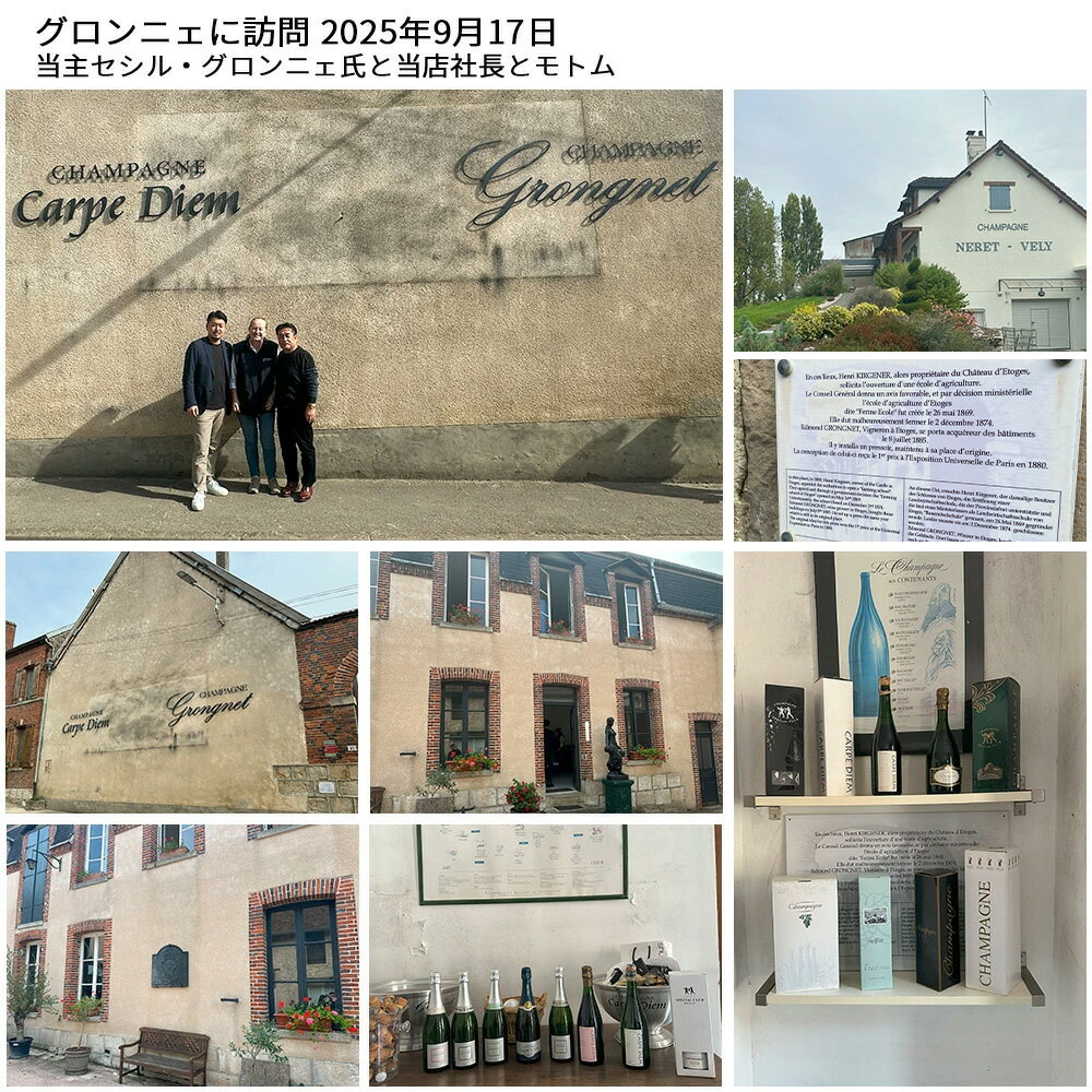 �緿�ޥ��ʥ�ܥȥ� ������˥� �����ѡ��˥� ����� �ǥ����� �֥��å� �ޥ��ʥ� 1500ml 1.5L �����ѥ� �� ˢ �ե��Grongnet Champagne Carpe Diem Brut R.M. M.G��eu_ff�� ��S6����