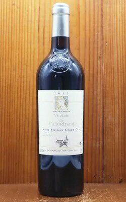 【3本以上ご購入で送料無料】ヴィルジニー ド ヴァランドロー 2020 AOCサンテミリオン グラン クリュ 特級 シャトー元詰 ジャン リュック テュヌヴァンVirginie de Valandraud [2020] AOC Saint Emilion Grand Cru (Thunevin)