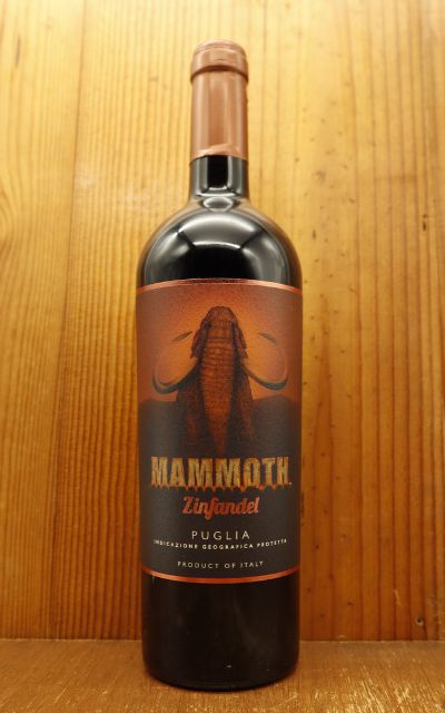 マンモス ジンファンデル 2022 マーレ マンニュム 赤ワイン 750ml 肉専用 肉 ワインギフト 贈り物 お祝いMAMMOTH Zinfandel (Primitivo)  Mare Magnum IGT Puglia Rosso