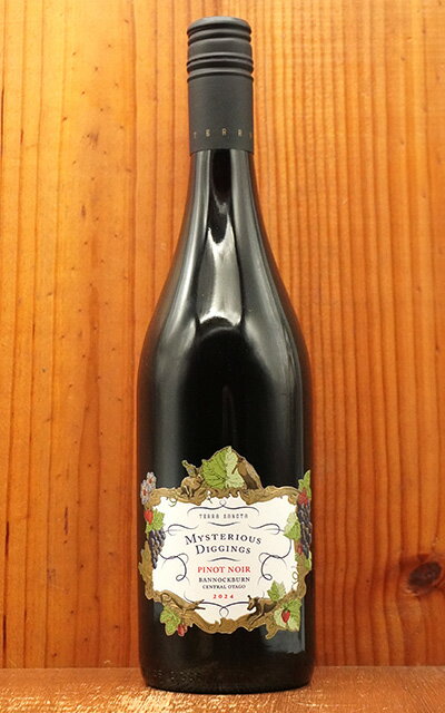 ミステリアス ディギングス(単一畑100％) ピノ ノワール 2024 テラ サンクタ社 自社畑元詰 ...