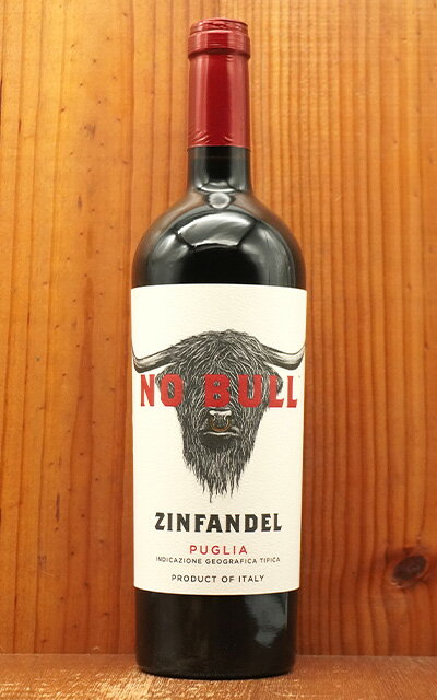 ノー ブル ジンファンデル 2024 マーレ マンニュム社 ジンファンデル種(プリミティーヴォ)100% IGTプーリア ジンファンデル 辛口No Bull Zinfandel 2024 Mare Magnum