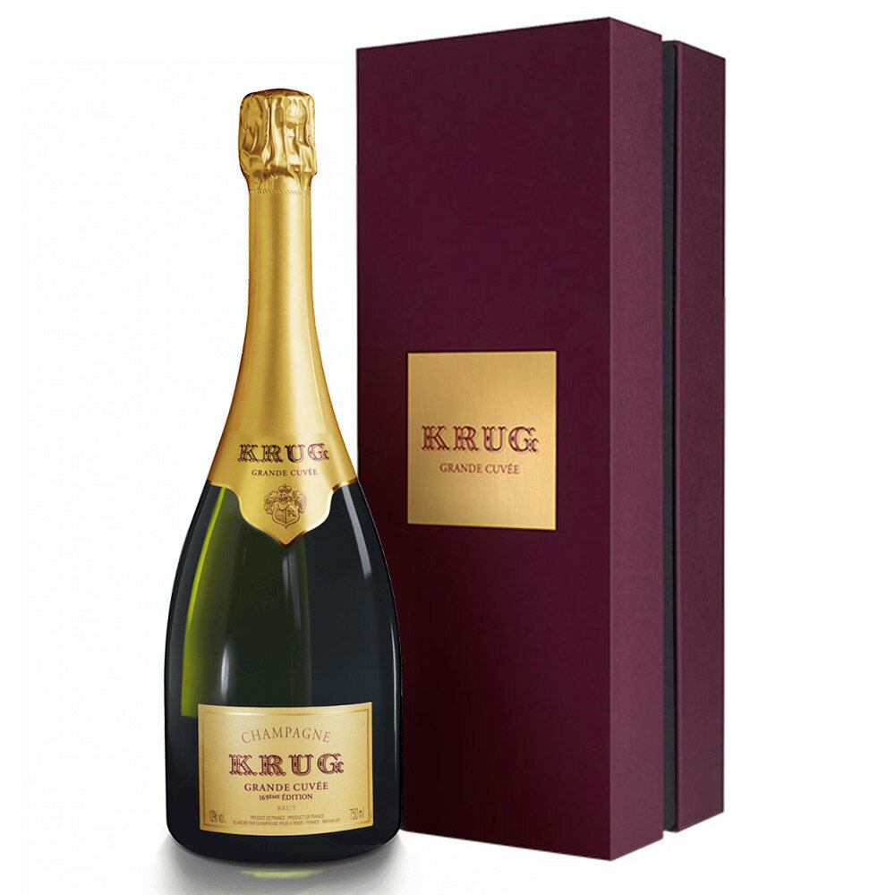 ڹȢ å ѡ˥   ֥å ¢Ф AOCѡ˥ Ź͢ 750mlKRUG Grand Cuvee Brut Champagne AOC Champagne DX Gift Boxeu_ff