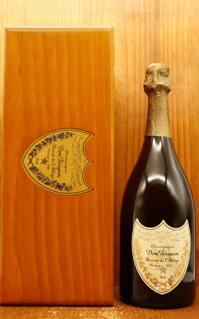 【豪華木箱入り】ドン ペリニョン レゼルヴ ド ラベイ(ゴールド)[2002]年 蔵出し限定品 豪華木箱入り正規品 最高級シャンパンDom Perignon Champagne Reserve de l'ABbaye Vintage [2002]