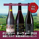 高級 ボジョレー ヴィラージュ ヌーヴォー 2018年 飲み比べ3本セット 送料無料