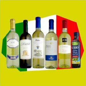 【2セットご購入で送料無料】イタリア辛口白ワイン究極産地別大ヒット 飲み比べ 5本&イタリア高級エクストラ ヴァージンオリーブオイル1本の計6本セット 超限定セット