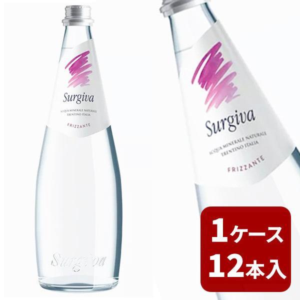 スルジーヴァ ミネラルウォーター 炭酸ガス入り 750ml 12本入