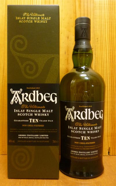 アードベッグ[10]年 アイラ シングル モルト スコッチ ウイスキー 700ml 46％Ardbeg Single Isley Malt Scotch Whisky 700ml
