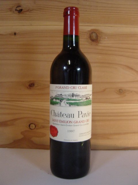 シャトー パヴィ[1997]年サンテミリオン プルミエ グラン クリュ クラッセCh Pavie St-Emilion 1er Grand Cru Classeヴァレット氏最後の年のパヴィ。9年を経てクラシカルな人気サンテミリオン第1特別級！！