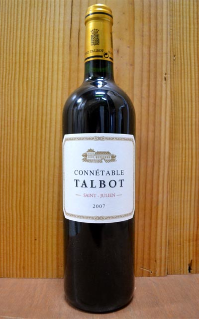 シャトー コネターブル タルボー 2015 赤ワイン ワイン 辛口 フルボディ 750ml (シャトータルボーのセカンドラベル)Chateau Connetable de Talbot [2015] AOC Saint-Julien
