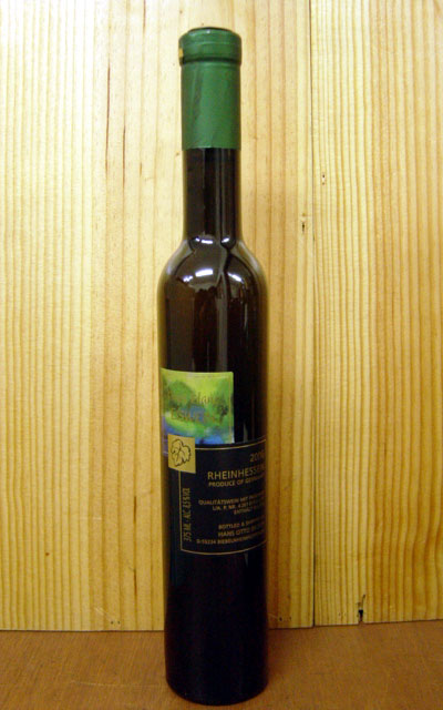 オット ベッカー ピノ ブラン アイスヴァイン [2006]年 オットベッカー醸造所元詰 Rheinhessen Pinot Blanc Eiswein [2006] Hans Otto Becker