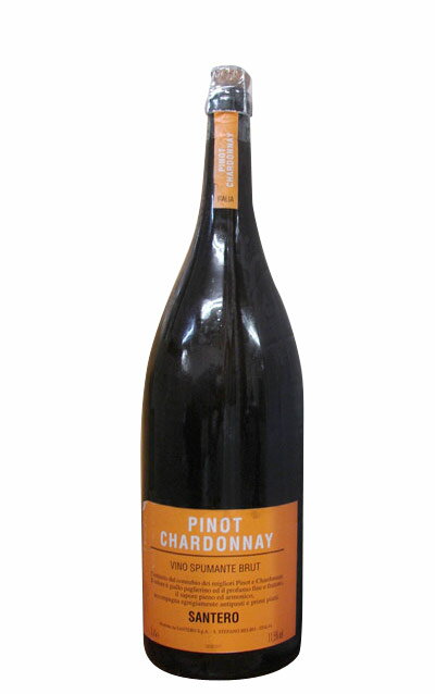 サンテロ ピノ シャルドネ スプマンテ ブリュット 特大瓶3000ml 大型ボトル 限定品SANTERO Pinot Chardonnay Vino Spumante Brut 3000ml 【◆】