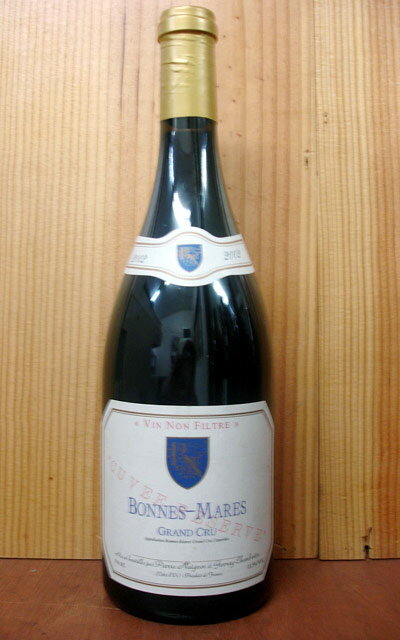 ボンヌ マール グラン クリュ キュヴェ スペシャル ノンフィルター[2002]年 ドメーヌ ピエール ネジョン元詰 超重厚底上げボトルBonnes-Mares Grand Cru Cuvee Reserve [2002] Domaine Pierre Naigeonのサムネイル