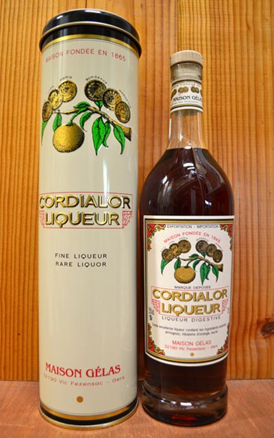 【箱入】オレンジ アルマニャック リキュール コーディアラー リキュール メゾン ジュラス ファイン リキュール レア リキュール 700ml 35％ ハードリカーORANGE ARMAGNAC LIQUEUR CORDIALOR LIQUEUR MAISON GELAS FINE LIQUEUR RARE LIQUEUR 700ml 35％のサムネイル