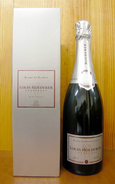【箱入】ルイ ロデレール ブリュット ブラン ド ブラン ミレジメ 2003 箱入 正規代理店極少量輸入品 AOCミレジム ブラン ド ブラン シャンパーニュ (ルイ ロデレール)LOUIS ROEDERER Champagne Blanc de Blancs Brut Vintage [2003] Gift Box