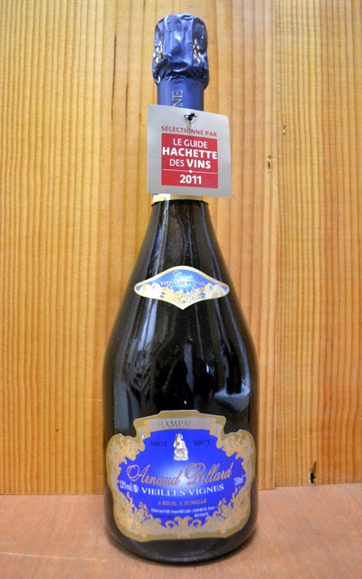 アルノー ビヤー シャンパーニュ ヴィエイユ ヴィーニュ ブリュット(ブラン ド ノワール) R.M 年産約3,000本のみ アルノー ビヤー家元詰(ルイユ村)Arnaud Billard Champagne Vieilles Vignes Brut (R.M.) (Reuil) AOC Champagne
