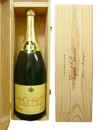 【木箱入】ジョセフ ペリエ シャンパーニュ キュヴェ ロワイヤル ヴィンテージ[1985]年究極限定古酒 マグナムサイズ 豪華木箱ギフト箱入Joseph Perrier Champagne Cuvee Royale Brut Vintage [1985] MG Wood Gift Box