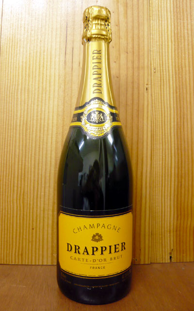 【オーナー、ミシェル ドラピエ氏直筆サイン入】ドラピエ シャンパーニュ カルト　ドール ブリュットChampagne DRAPPIER CARTE-D'OR Brut