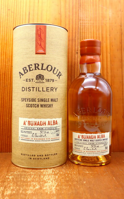 【正規品 箱入】 アベラワー アブーナ アルバ カスクストレングス ノンチルフィルタード 700ml 58.9％ABERLOUR A’BUNADH ALBA CASK STRENGTH NON CHILL FILTERED 700ml 58.9%