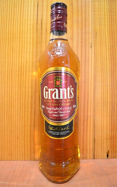 グランツ ザ ファミリー リザーブ ブレンデッド スコッチ ウイスキー ウィリアム グラント社 700ml 40％ ハードリカーGRANT'S THE FAMILY RESERVE BLENDED SCOTCH WHISKY 700ml 40%