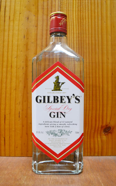ギルビー ジン 正規代理店輸入品 スペシャルドライ ジン 750ml 37.5％ ハードリカーGILBEY'S GIN