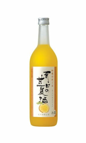 有田の甘夏酒 和歌のめぐみ 和リキュール 世界一統 720ml