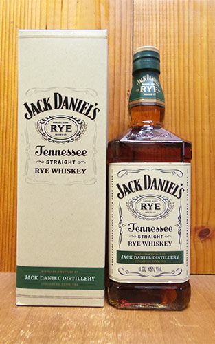【箱入 1000ml】ジャック ダニエル ライ ウイスキー テネシーウイスキー ジャックダニエル蒸留所 1000ml 45％ ハードリカーJACK DANIELS RYE WHISKY TENNESSEE WHISKY JACK DANIEL'S 1000ml 45%のサムネイル