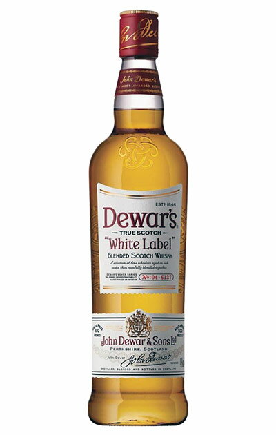 デュワーズ ホワイトラベル ブレンデッド スコッチ ウイスキー 700ml 40% イギリス スコットランド ハードリカーDEWARS WHITE LABEL BLENDED SCOTCH WHISKY 700ml 40%