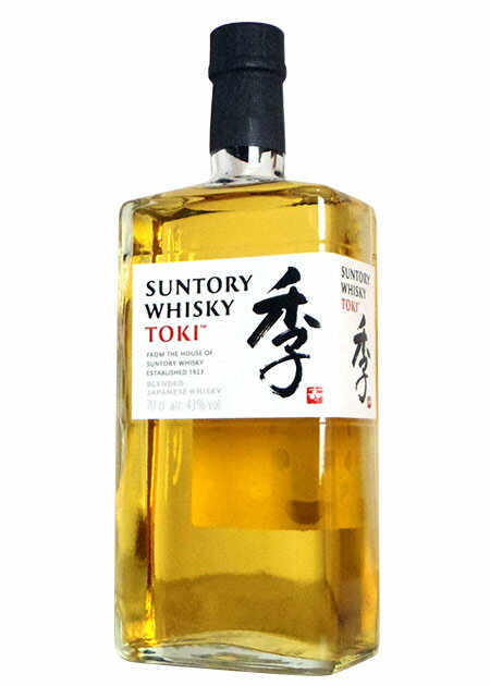 サントリー ウイスキー 季 (TOKI) ジャパニーズ ブレンデッド ウイスキー 700ml 43％ ハードリカーSUNTORY Whisky TOKI JAPANESE Blended whisky