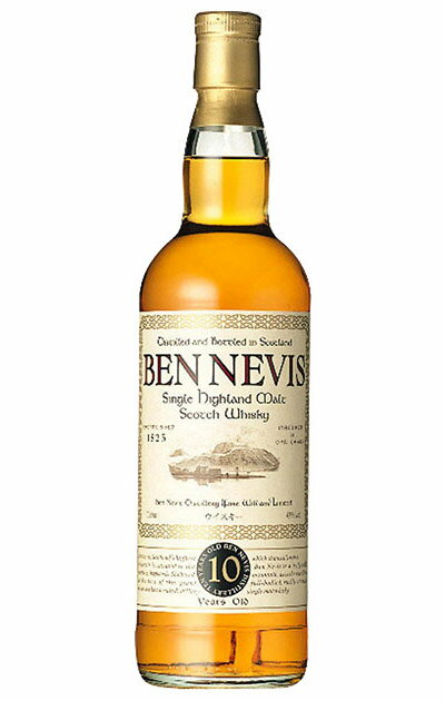 ベン ネヴィス 10年 ハイランド シングル モルト スコッチ ウイスキー 700ml 43% ハードリカーBEN NEVIS AGED 10 YEAR HIGHLAND SINGLE MALT SCOTCH WHISKY 700ml 43%