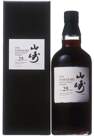 【お一人様1本限り】サントリー山崎 25年 シングル モルト ウイスキー 正規 箱付 ギフト ジャパニーズウイスキー 700ml 43％