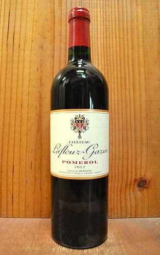 シャトー ラフルール ガザン 2012 赤ワイン 辛口 フルボディ 750mlChateau Lafleur Gazin [2012] AOC Pomerol (Madame Delfour Borderie)