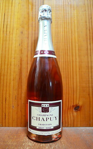 シャピュイ シャンパーニュ ブリュット ロゼ トラディション AOCロゼ シャンパーニュ フランス ロゼ 辛口 シャンパン 750mlChapuy Champagne Brut Rose Tradition AOC Rose Champagne