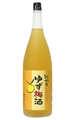 紀州のゆず梅酒 1800ml (1.8L) ※1梱包につき2本までのお届けとなります