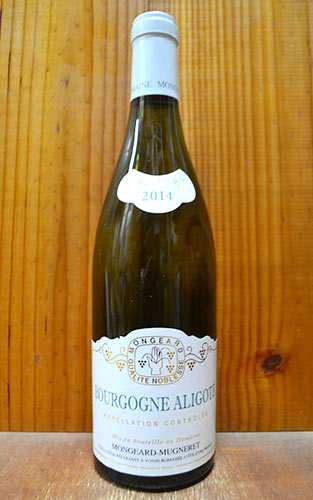 ブルゴーニュ アリゴテ 2014 ドメーヌ モンジャール ミュニュレ 白ワイン ワイン 辛口 750mlBourgogne Aligote [2014] Domaine Mongerard Mugneret AOC Bourgogne Aligote