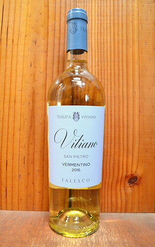 ファレスコ ヴィティアーノ サン ピエトロ ヴェルメンティーノ 2017テヌータ ヴィティアーノ IGP ウンブリア ヴェルメンティーノ イタリア 白ワイン ワイン 辛口 フルボディ 750m【eu_ff】のサムネイル