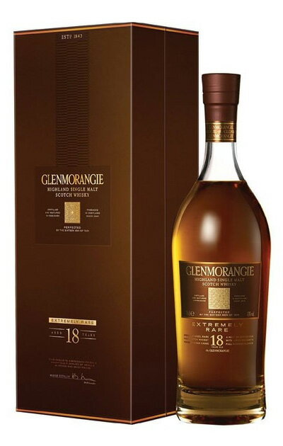 グレンモーレンジ年 ハイランド シングル モルト スコッチ ウイスキー 正規代理店輸入品 700ml 43％GLENMORANGIE AGED 18 YEARS HIGHLAND SINGLE MALT SCOTCH WHISKY 700ml 43%