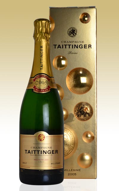 【箱入】テタンジェ シャンパーニュ ブリュット ミレジム[2005]年 正規代理店輸入品 AOCミレジム シャンパーニュTAITTINGER Champange Brut Millesime [2005] Box AOC Millesime Champagne