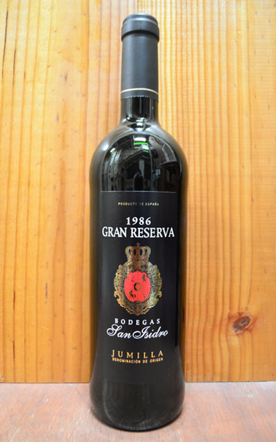 ܥǥ  ɥ  쥻 1986 ż D.Oեߡ ץ ̡륻쥯͢ 37ǯBodegas San Isidro Gran Reserva 1986 D.O Jumilla