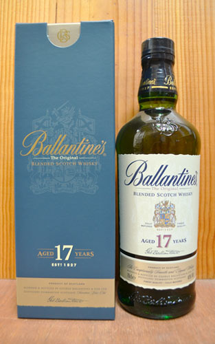 【箱入】バランタイン 17年 750ml 40度 ブレンデット スコッチ ウイスキー オフィシャルボトル バランタイン社BALLANTINE'S AGED 17 YEARS BLENDED SCOTCH WHISKY BALLANTINE'S 750ml 40%