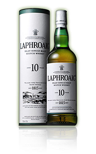 LAPHROAIG 【箱入 正規品】ラフロイグ[10]年 アイラ シングル モルト スコッチ ウイスキー 正規代理店輸入品 オフィシャルボトル 750ml 43