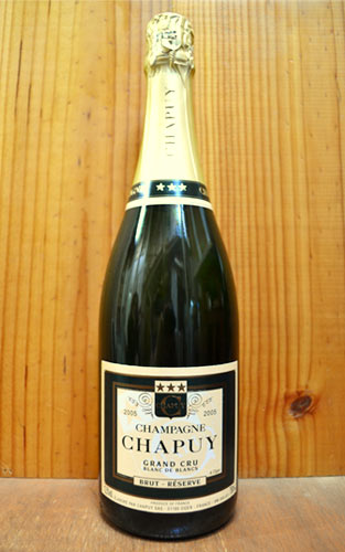 シャピュイ グラン クリュ オジェ カルト ヴェルト ブリュット レゼルヴ ミレジム 2005 シャピュイ 白 泡 シャンパン 750mlCHAPUY Grand Cru Brut Reserve Millesime [2005] Champagne Blanc de Blancs Carteiverte (Oger)
