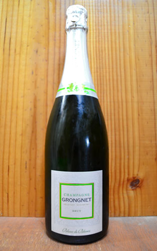 グロンニェ シャンパーニュ ブラン ド ブラン ブリュット 蔵出し限定輸入品 R.M 生産者元詰 自然派リュット レゾネChampagne Grongnet Blanc de Blancs Brut (R.M) AOC Champagne