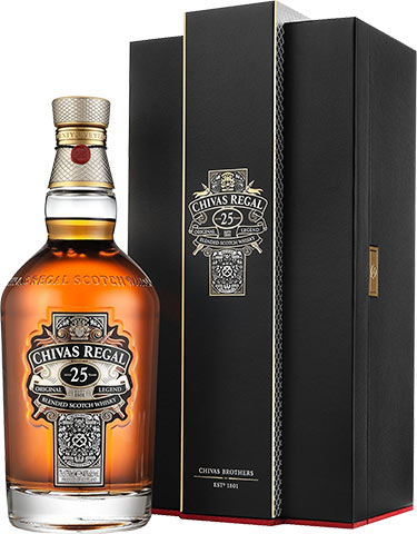 シーバス リーガル 25年 ブレンデッド スコッチ ウイスキー 700ml 40%CHIVAS REGAL 25 YEARS OLD