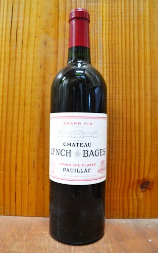 シャトー ランシュ バージュ[2008]年 グラン クリュ クラッセ メドック格付第5級 AOCポイヤック WA93点Chateau LYNCH BAGES [2008] Grand Cru Classe du Medoc en 1855 AOC Pauillac 【S◆】